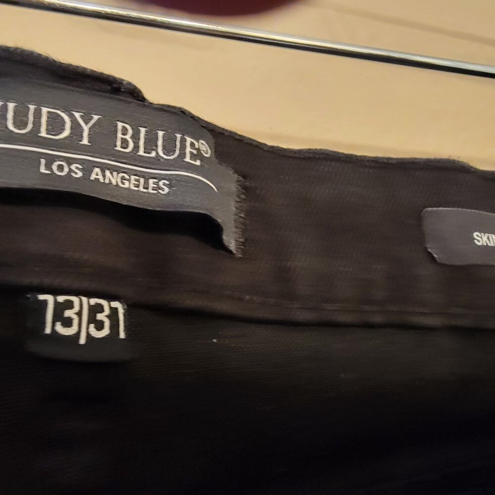 Judy Blue High Waist Tummy Control Skinny Black 13/31 - Picture 3 of 4